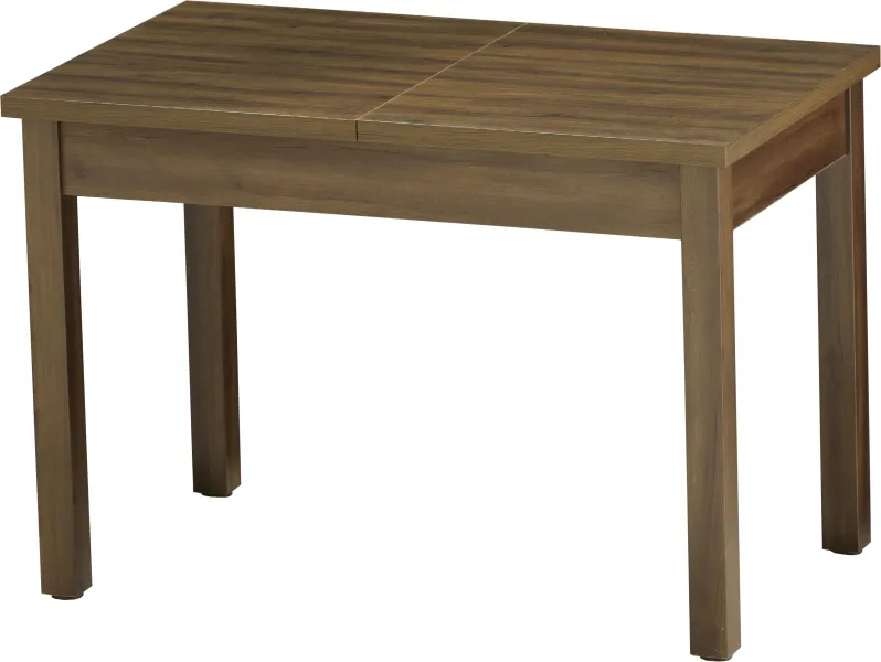 Rozkładany stół kuchenny 116 cm (orzech Foresta) 