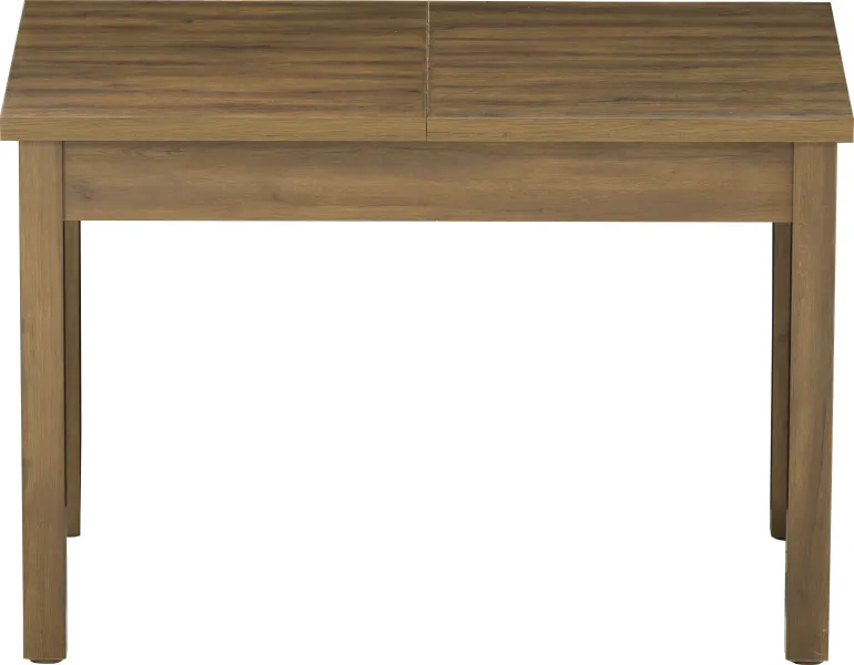 Rozkładany stół kuchenny 116 cm (orzech Foresta)