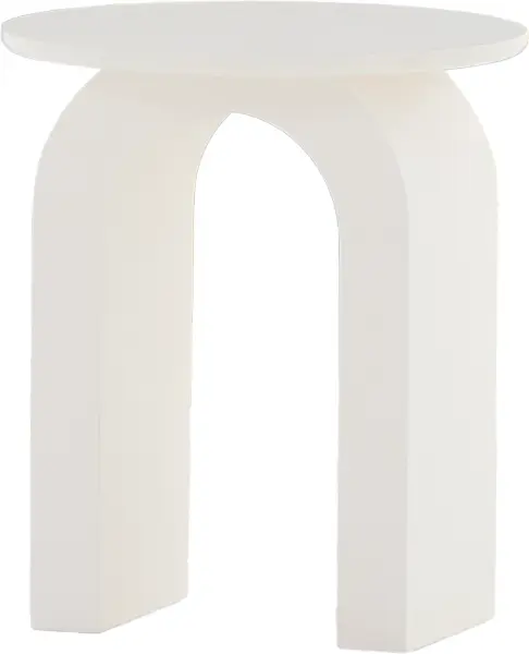 Stolik kawowy Cloudi 45 (biały)
