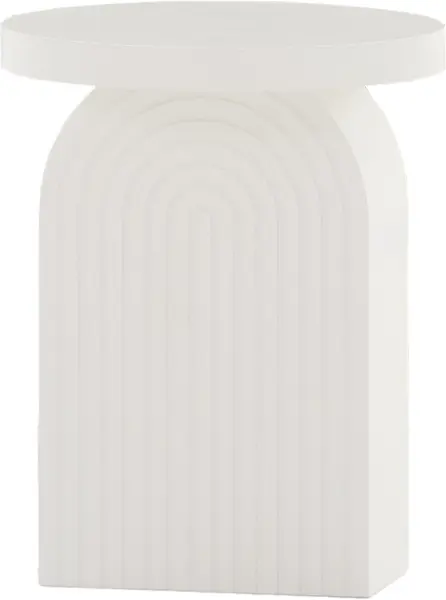 Stolik kawowy Cloudi 46 (biały)
