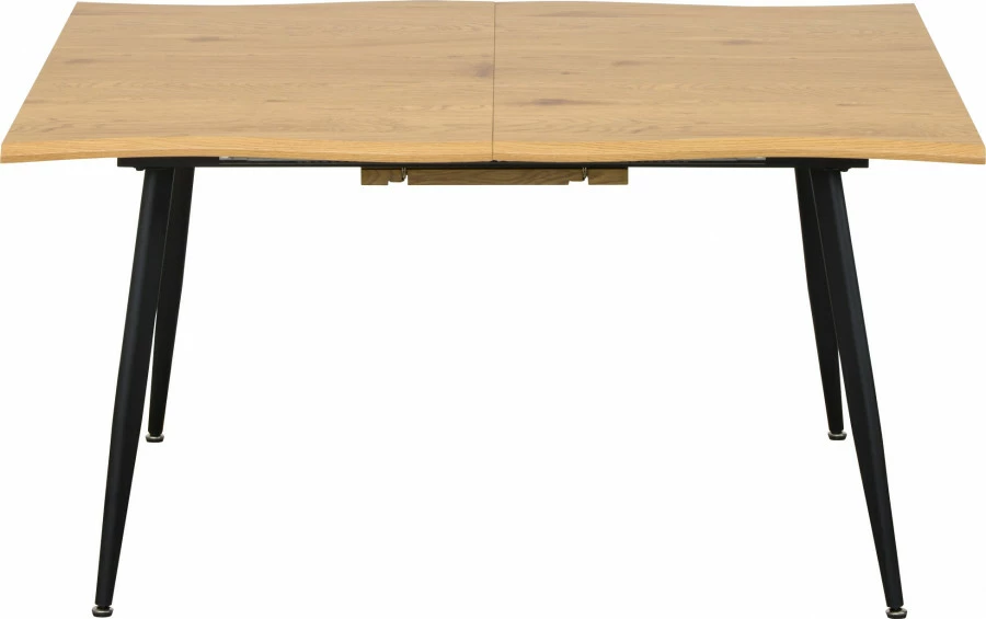Stół rozkładany Sieno (dębowy/czarny)
