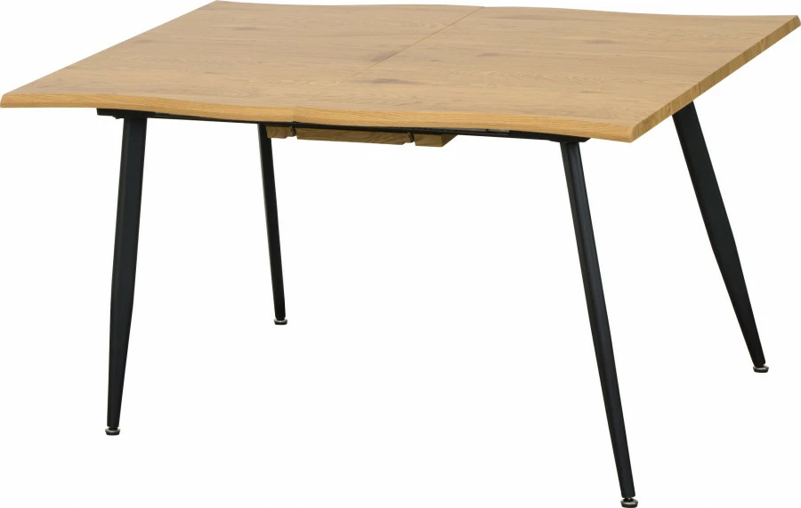 Stół rozkładany Sieno (dębowy/czarny)