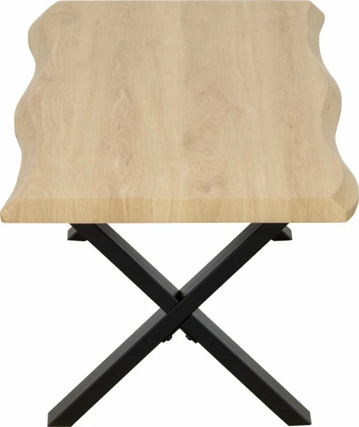 Stolik kawowy Morino (dębowy/czarny)