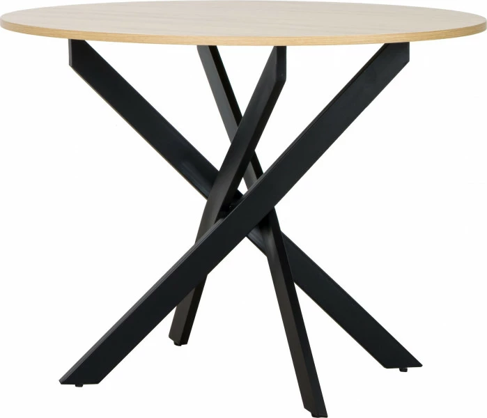 Stół Sieno (dąb ciemny/czarny) 