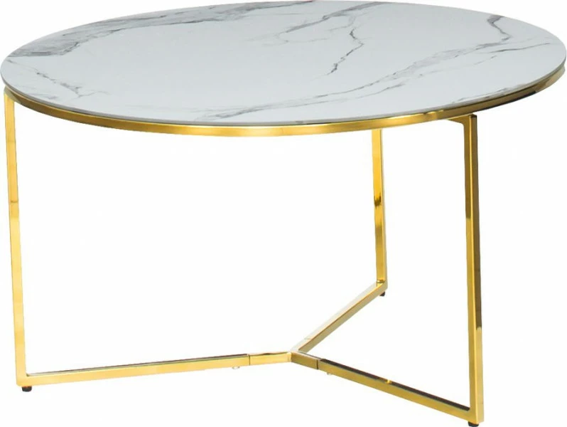 Stolik kawowy duży Marbino 5 (biały)