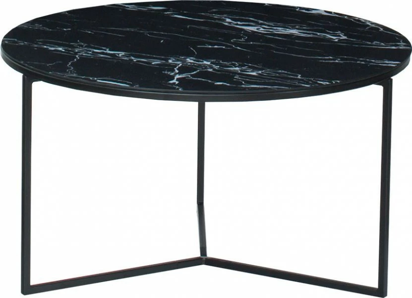 Stolik kawowy duży Marbino 4 (czarny)