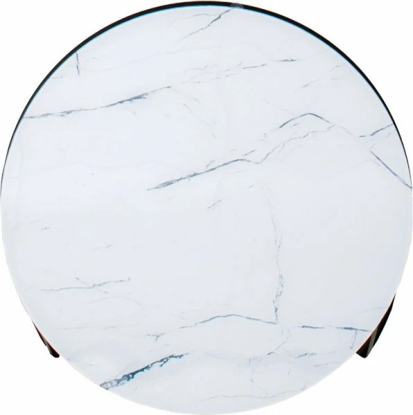 Stolik kawowy 60cm Marbi 9 (biały-marmur)