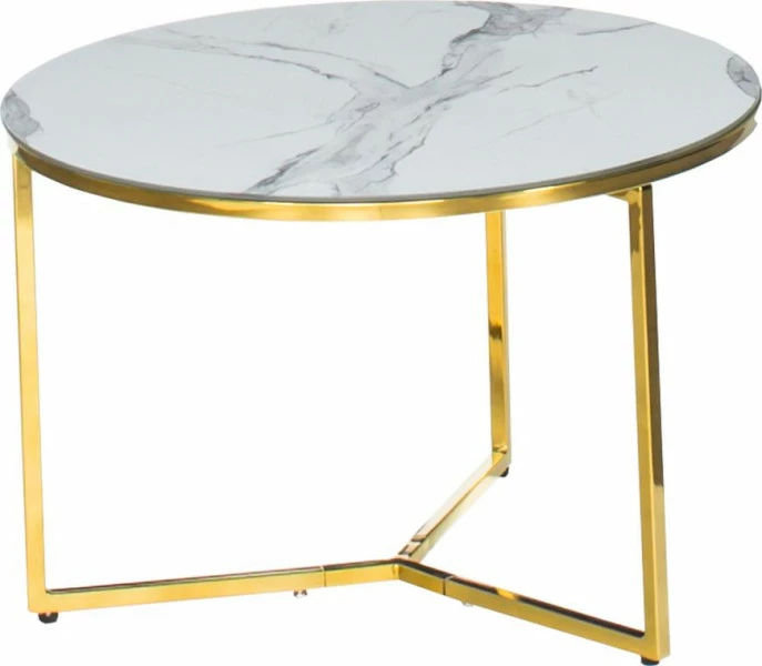 Stolik kawowy średni Marbino 5 (biały) 