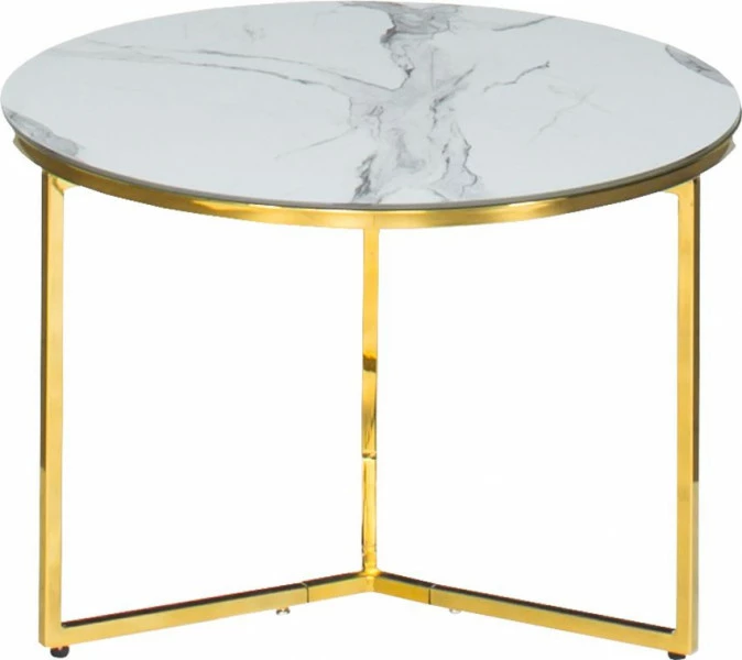 Stolik kawowy średni Marbino 5 (biały) 