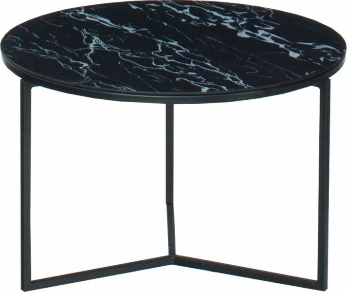 Stolik kawowy średni Marbino 4 (czarny) 