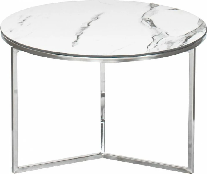 Stolik kawowy średni Marbino 6 (srebrny)