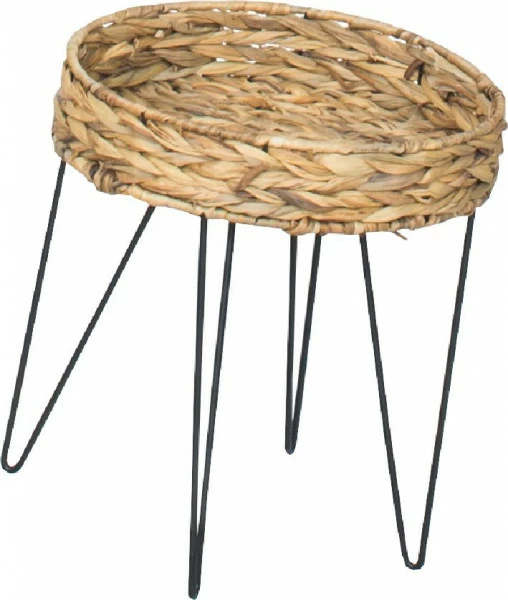 Stolik metalowy Naturos 11 (czarny) 