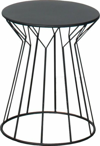 Stolik metalowy Ravia 12 (czarny)