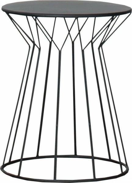 Stolik metalowy Ravia 12 (czarny)