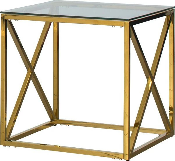 Stolik ze szkłem mały Goldimos 5