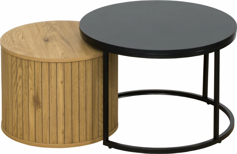 Zestaw dwóch stolików Naturos 