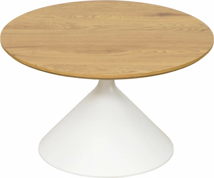 Zestaw dwóch stolików Morino 9 (biały/dąb) 