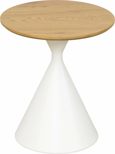 Zestaw dwóch stolików Morino 9 (biały/dąb) 