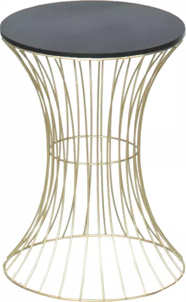 Stolik Ravia 13 (złoty/czarny)