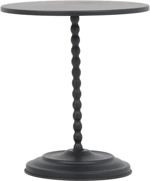 Stolik metalowy Naturos 40 (czarny)