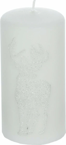 Świeca Jeleń 32 (biały) 