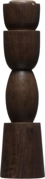 Świecznik Darkwood 62 (ciemny brąz)