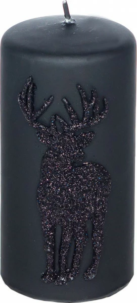 Świeca Jeleń 32 (czarny)
