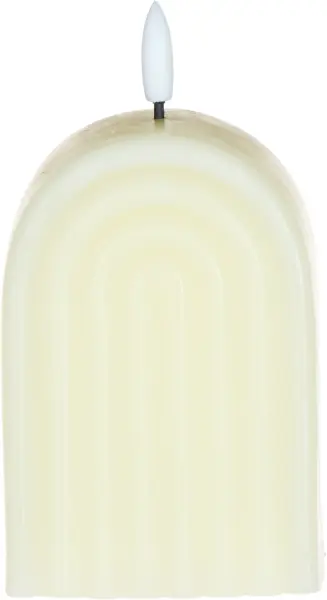 Świeca woskowa LED Cozy Light 54 (kremowa)