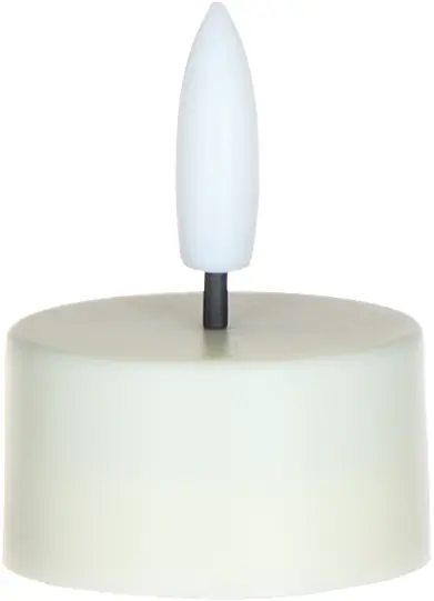Świeca LED typu tealight Cozy Light 56 (kremowa)