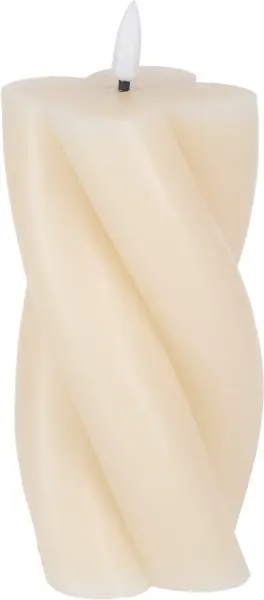 Świeca woskowa LED Cozy Light 60 (kremowy)