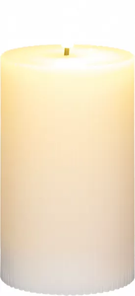 Świeca woskowa LED średnia Cozy Light 55 (jasnoróżowa) 