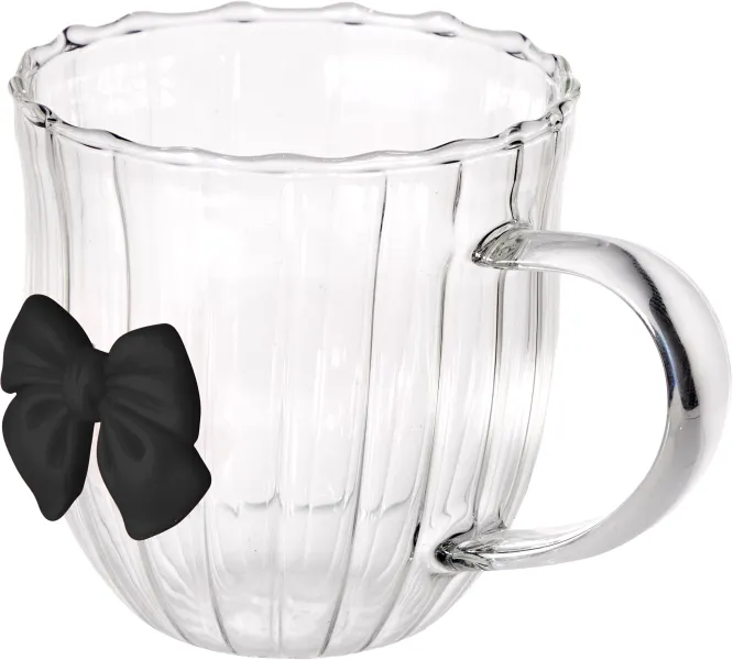 Kubek z czarną kokardką Bella 34