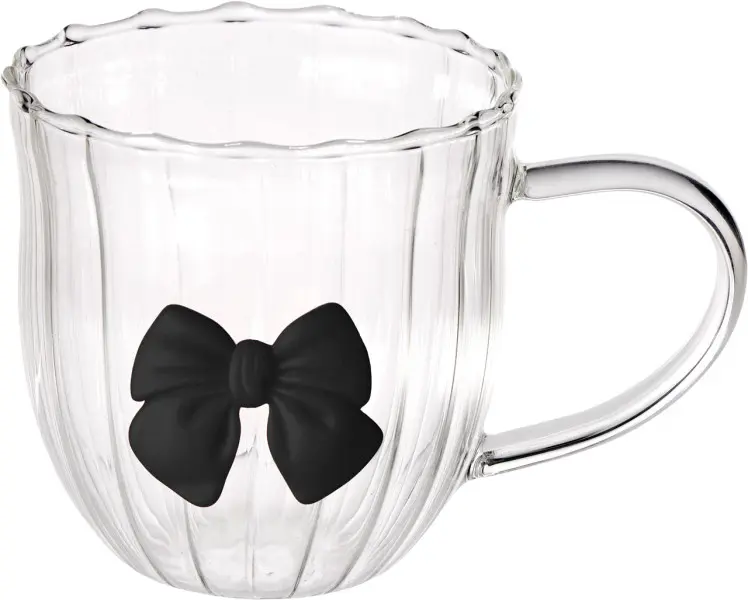 Kubek z czarną kokardką Bella 34