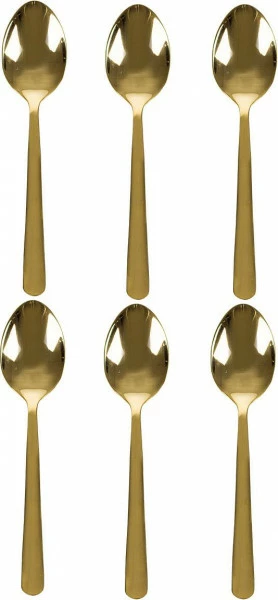 Zestaw łyżeczek do herbaty Goldi (6 szt.)