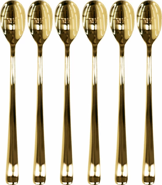 Zestaw łyżeczek do latte Gold (6 szt.)