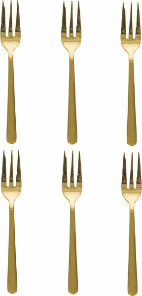 Zestaw widelczyków do ciasta Goldi (6 szt.)