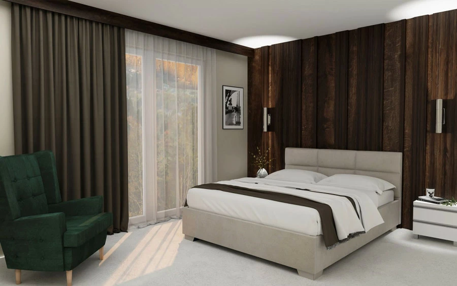 Fotel uszak Werina (plusz zieleń)