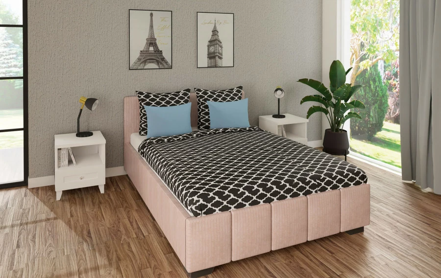 Materac bonellowy 140x200 biały