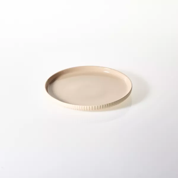 Talerz deserowy Shivonne różowy 