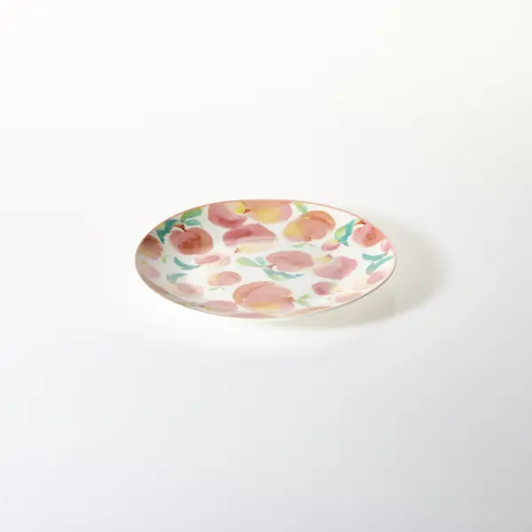 Talerz deserowy mały Peach 129