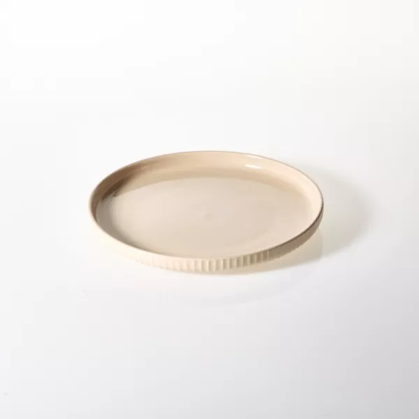 Talerz obiadowy Shivonne różowy 