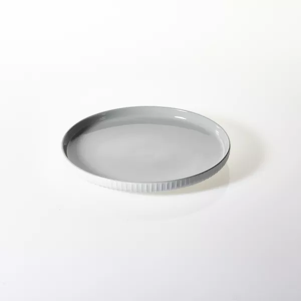 Talerz obiadowy Shivonne szary 