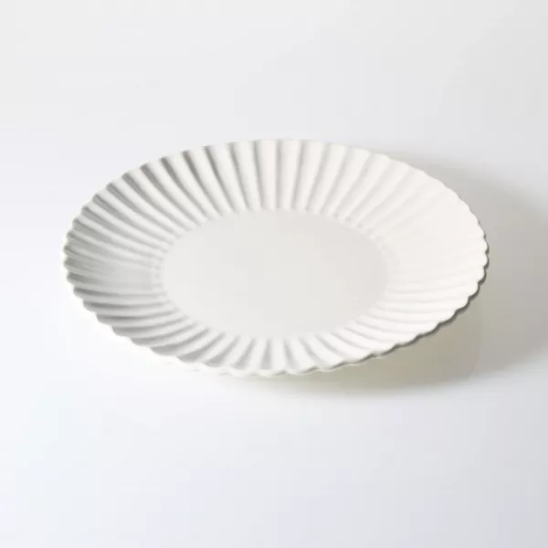 Zestaw talerzy Lotus 18 elementów (beżowy)