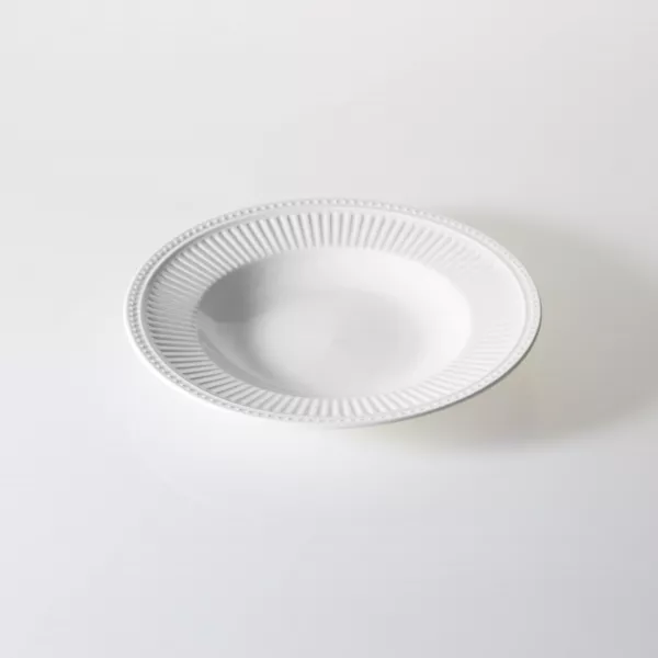 Zestaw talerzy Claressa 18 elementów (biały) 