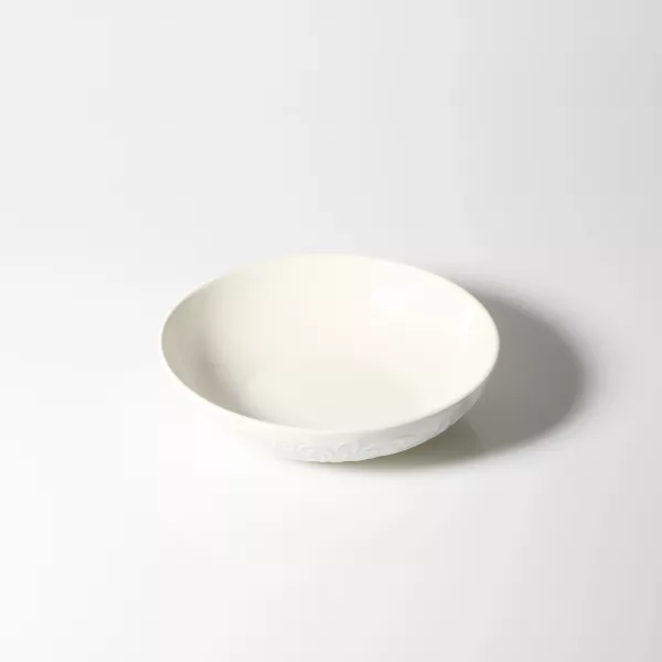 Zestaw talerzy Koronka 18 elementów (biały) 