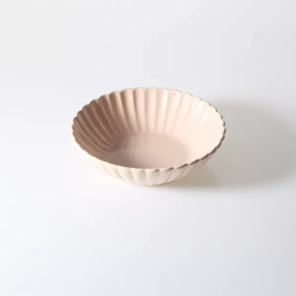 Zestaw talerzy Lotus 18 elementów (różowy) 