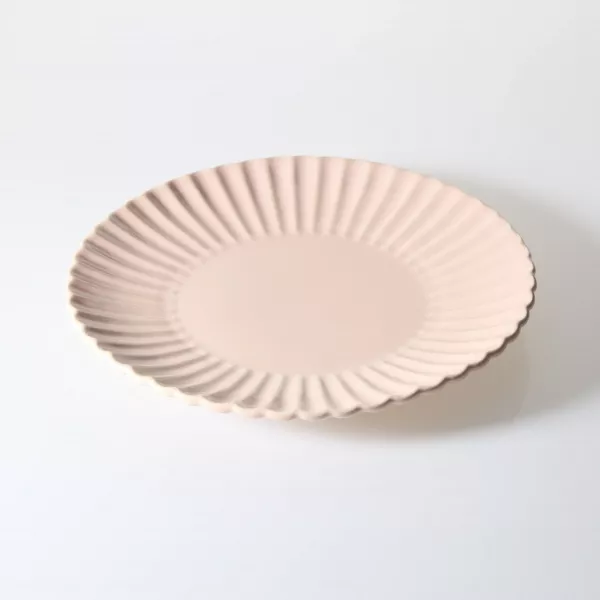 Zestaw talerzy Lotus 18 elementów (różowy)