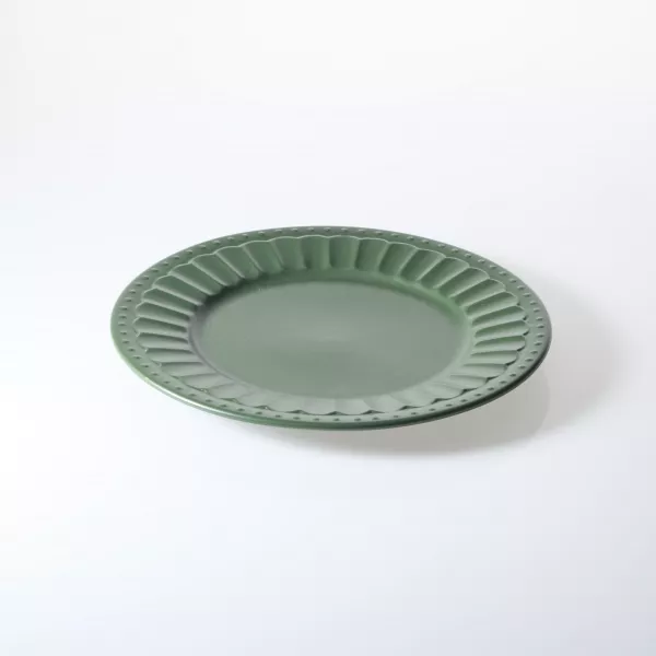 Zestaw talerzy Verdino 18 elementów (ciemno zielony) 