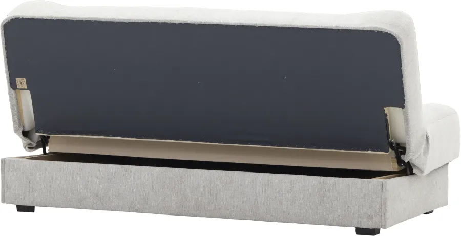 Wersalka Bajka (rojal jasny szary)