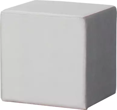 Pufa Afrodyta D (plusz srebrzysty)